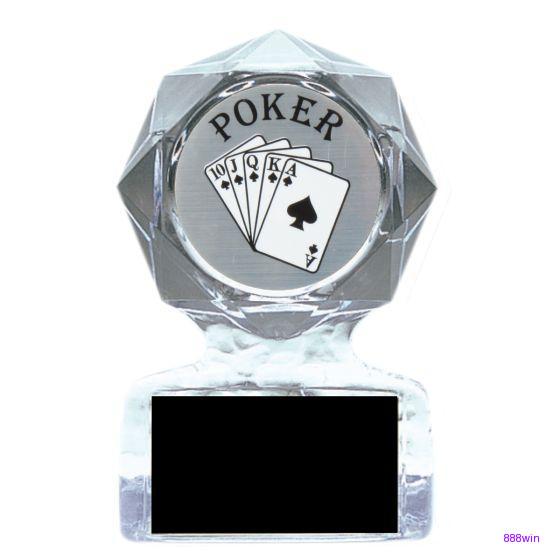 Troféu de torneio de poker